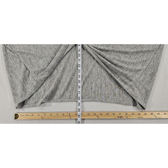 Saturday Sunday Anthropologie Womens Ami Kimono Top Twist Wrap Boho Gray OS - Picture 10 of 11
